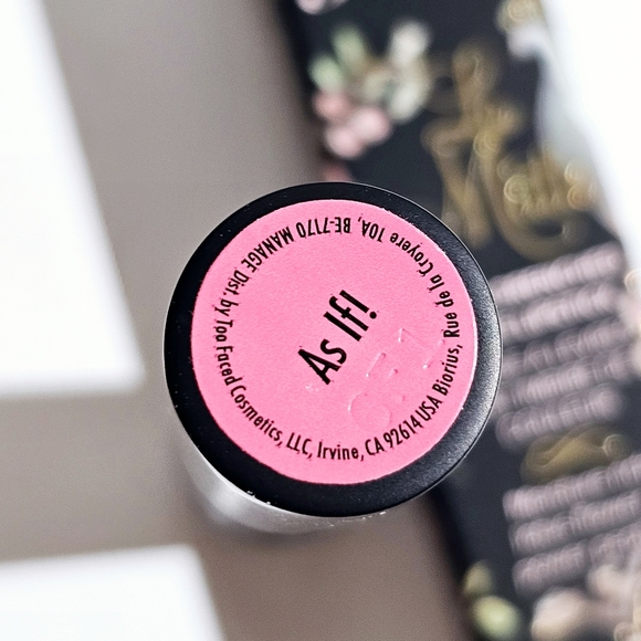 Too Faced La Matte Color Drenched Matte Lipstick As If ! New - Picture 4 of 4